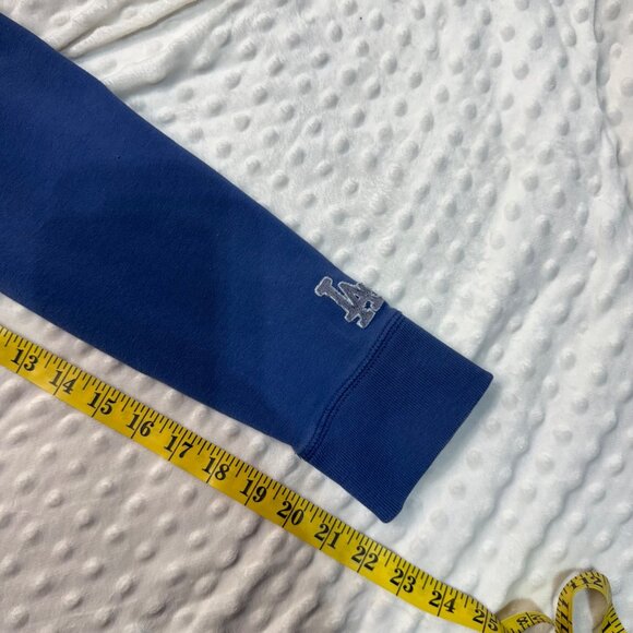 47 Brand LA Dodgers Full Dual Zipper Woman XXL Blue/Gray Cotton Slim fit Jacket - Picture 6 of 10